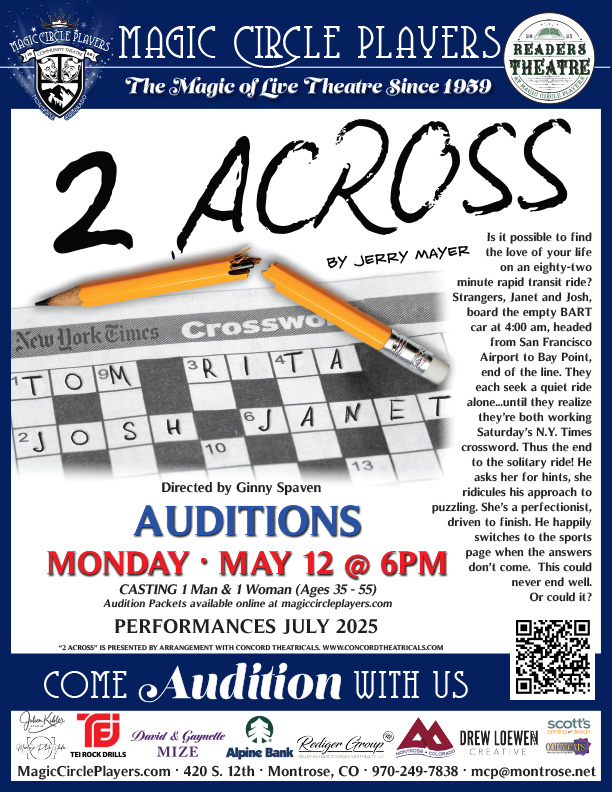 2 Across Auditions
